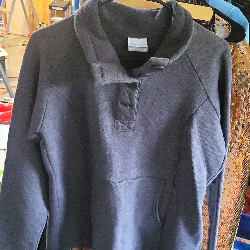 Womens Grey Columbia Jacket Size M